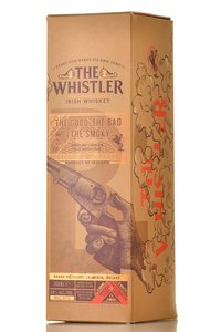 The Whistler the Good the Bad the Smoky Blended Malt Irish Whiskey - виски Уистлер Гуд Бэд энд Смоуки Блендед Молт Айриш 0.7 л в п/у