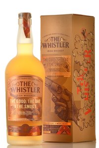 The Whistler the Good the Bad the Smoky Blended Malt Irish Whiskey - виски Уистлер Гуд Бэд энд Смоуки Блендед Молт Айриш 0.7 л в п/у