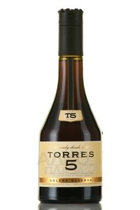 Torres 5 years - бренди Торрес 5 лет 0.5 л