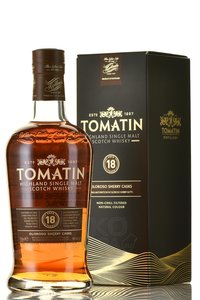 Tomatin 18 years - виски Томатин 18 лет 0.7 л