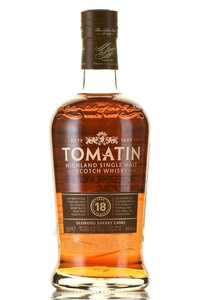 Tomatin 18 years - виски Томатин 18 лет 0.7 л