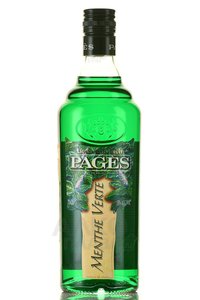 ликер Pages Menthe Verte 0.7 л