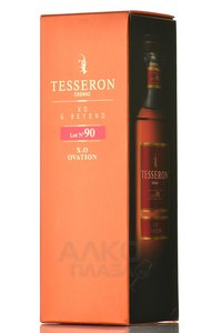 Tesseron Lot №90 XO Ovation gift box - коньяк Тессерон Лот №90 ХО Овасьон 0.7 л в п/у