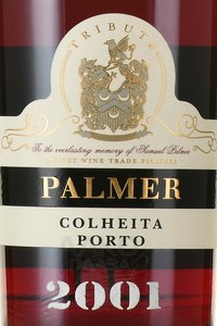 Palmer Porto Colheita DOC 2001 - портвейн Палмер Порто Колейта ДОК 2001 год 0.75 л