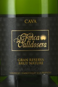 Finca Valldosera Cava MS Brut Nature - вино игристое Финка Валльдосера Кава ЭМ СИ Брют Натюр 0.75 л белое брют