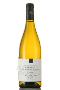 Ropiteau Mont de Milieu Chablis 1er Cru AOC - вино Ропито Шабли Мон де Милье Премьер Крю АОС 0.75 л белое сухое