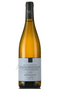Ropiteau Puligny-Montrachet 1er Cru Les Chalumeaux AOC - вино Ропито Пюлини-Монрашэ Ле Шалюмо Премьер Крю АОС 0.75 л белое сухое