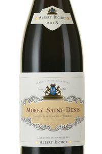 вино Море-Сен-Дени Альбер Бишо 0.75 л красное сухое этикетка