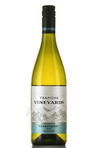 Trapiche Chardonnay Mendoza - вино Трапиче Шардоне Мендоса 0.75 л белое сухое