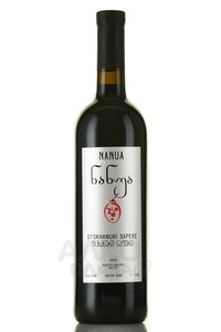 Вино Оцханури Сапере Серия Нануа 0.75 л красное сухое
