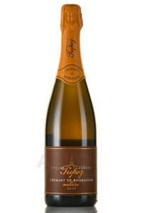 Cremant de Bourgogne Nature Brut - вино игристое Креман Де Бургонь Натюр Брют 0.75 л белое экстра брют