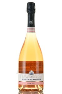 Besserat de Bellefon Brut Rose - вино игристое Бессера де Бельфон Розе Брют 0.75 л брют розовое в п/у