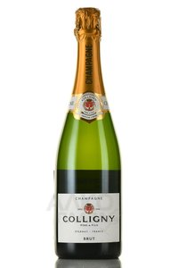 Colligny Brut - вино игристое Колиньи Брют 0.75 л белое брют
