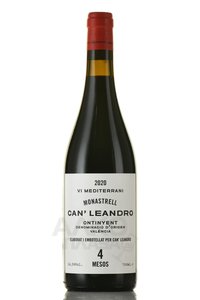 Can Leandro 4 Mesos - вино Кан Леандро 4 Месос 0.75 л красное сухое
