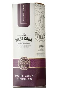 West Cork Port Cask Finished - виски Вест Корк Порт Каск Финишд 0.7 л в п/у