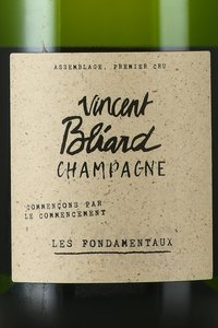 Champagne Les Fondamentaux - шампанское Шампань Ле Фондаманто 0.75 л белое брют