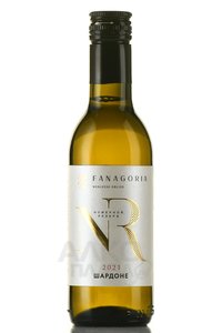 Вино Шардоне Фанагории Номерной Резерв 0.187 л белое сухое