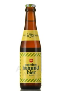 Poperings Hommel Bier - пиво Поперинс Хоммел Бир 0.25 л светлое фильтрованное