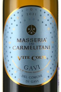 вино Masseria dei Carmelitani Gavi di Gavi DOCG 0.75 л этикетка