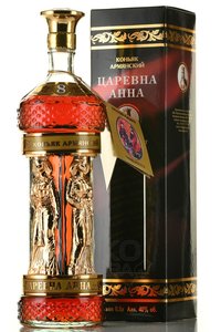 Коньяк Царевна Анна 8 лет 0.5 л