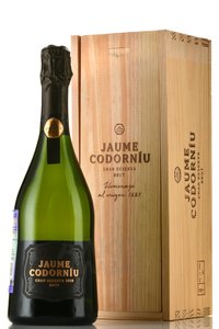 Cava Jaume de Codorniu Gran Reserva - вино игристое Кава Хауме де Кодорнью Гран Резерва 0.75 л белое брют в п/у