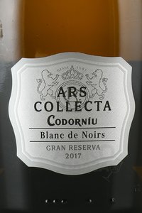 Ars Collecta Blanc de Noirs Gran Reserva - вино игристое Арс Коллекта Блан де Нуар Гран Резерва 0.75 л белое брют