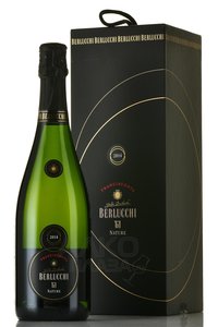 Berlucchi 61 Franciacorta Nature - вино игристое Берлукки 61 Франчакорта Натюр 0.75 л белое экстра брют в п/у