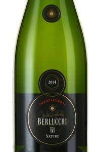 Berlucchi 61 Franciacorta Nature - вино игристое Берлукки 61 Франчакорта Натюр 0.75 л белое экстра брют в п/у