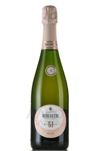 Berlucchi 61 Franciacorta Rose - вино игристое Берлукки 61 Франчакорта Розе 0.75 л розовое брют в п/у