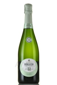 Guido Berlucchi 61 Franciacorta Saten - вино игристое Берлукки 61 Франчакорта Сатен 0.75 л белое брют в п/у