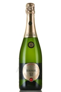 Guido Berlucchi 61 Franciacorta Brut - вино игристое Берлукки 61 Франчакорта Брют 0.75 л белое брют