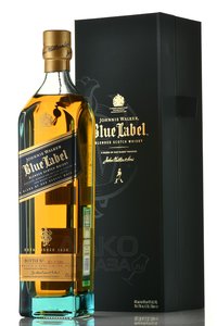 Johnnie Walker Blue Label - виски Джонни Уокер Блю Лейбл 0.7 л в п/у