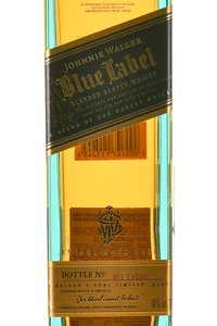 Johnnie Walker Blue Label - виски Джонни Уокер Блю Лейбл 0.7 л в п/у