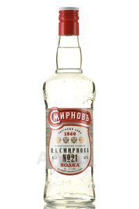 Smirnoff №21 - водка Смирновъ №21 0.5 л