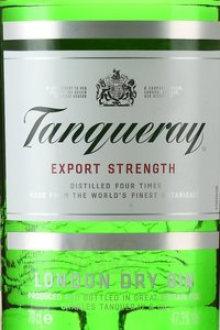 Tanqueray London Dry Gin - джин Танкерей Лондонский сухой 0.7 л