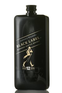 Johnnie Walker Black Label 12 years - виски Джонни Уокер Блэк Лейбл 0.2 л