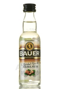 Bauer Haselnuss - шнапс Бауэр Орех 0.04 л