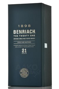 Benriach 21 - виски БенРиах 21 год 0.7 л в п/у