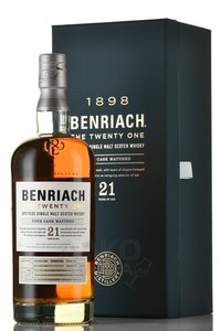 Benriach 21 - виски БенРиах 21 год 0.7 л в п/у