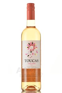 Toucas Vinho Verde DOC - вино Токаш 0.75 л розовое полусухое