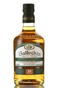 Ballechin 10 years old - виски Баллекин 10 лет 0.7 л в тубе