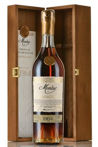 Monluc Armagnac 1964 - арманьяк Монлюк 1964 года 0.7 л