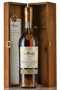 Monluc Armagnac 1973 - арманьяк Монлюк 1973 года 0.7 л