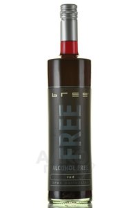 BREE FREE - безалкогольное вино Бри Фри красное полусладкое  0.75 л