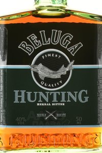 Beluga Hunting Herbal Bitter - ликер Белуга Хантинг Травяной Биттер 0.05 л