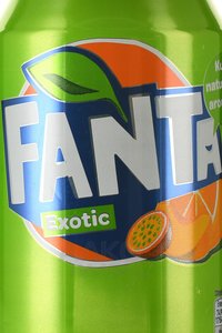 Fanta Exotic - напиток безалкогольный сильногазированный Фанта Экзотик 330 мл ж/б