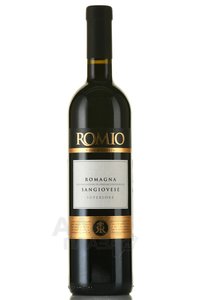 Romio Sangiovese di Romania Superiore - вино Ромио Санджовезе Романья Супериоре 0.75 л красное полусухое