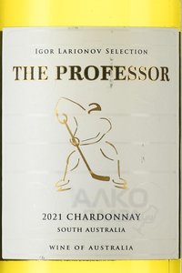 The Professor Chardonnay - вино Зе Профессор Шардоне 0.75 л белое сухое