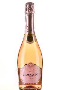 Fiorino d’Oro Moscato Rose - вино игристое Фиорино д’Оро Москато Розе 0.75 л сладкое розовое в п/у