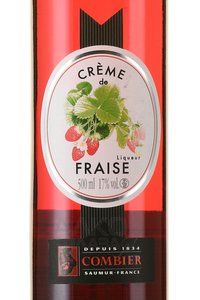 Creme de Fraise - ликер Крем де Фрэз 0.5 л